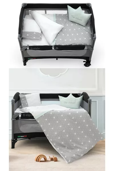 Set da letto per bambini Life Letto 6 pezzi Park Yatak Mint