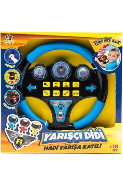 دبدوب القيادة التعليمي بصوت 1 قطعة - لعبة يوبي