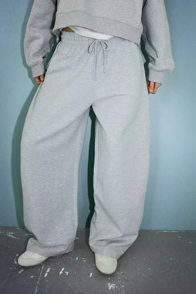 Pantalon ajusté en coton