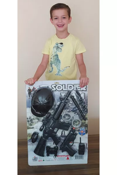 Oyuncak  Parça Asker Polis Seti
