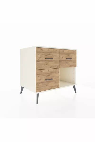 Kronos Şifonyer 3 Çekmeceli  Aytaşı-Çam