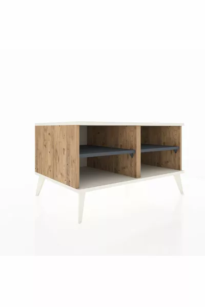 Kronos Dresser 2-Shelf Pine-Grey/Anthracite