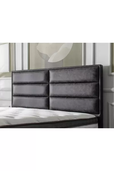 Diana Single Bed Headboard Anthracite cm