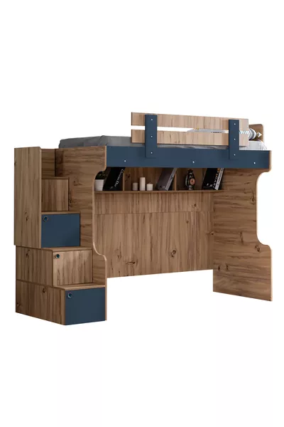 Ranza, Riva Ranza Çalışma Masası 2 Kapaklı Dolap 1 Adet Comfort Yatak