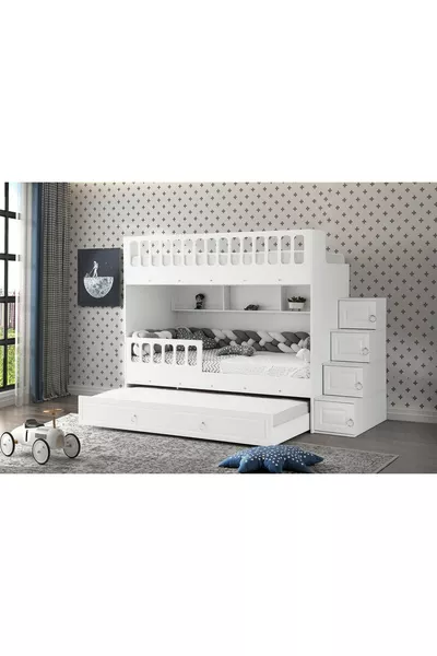 Этажерка с изумрудной отделкой, с мембранным покрытием и стальной опорой