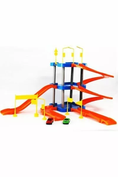 Garage Set 3-Level Parking - 3-Level Super Garage Set Piece