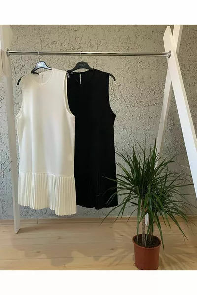 Pleated Sleeveless Undershirt 2-Piece Pack 