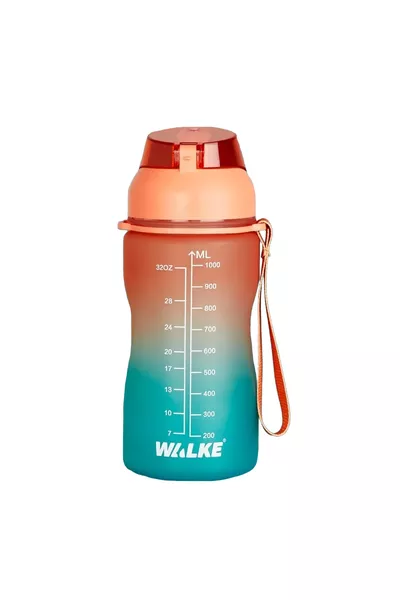 Premium Bottle 1.0 Liter Motivational Tritan Water Bottle (BPA Free)