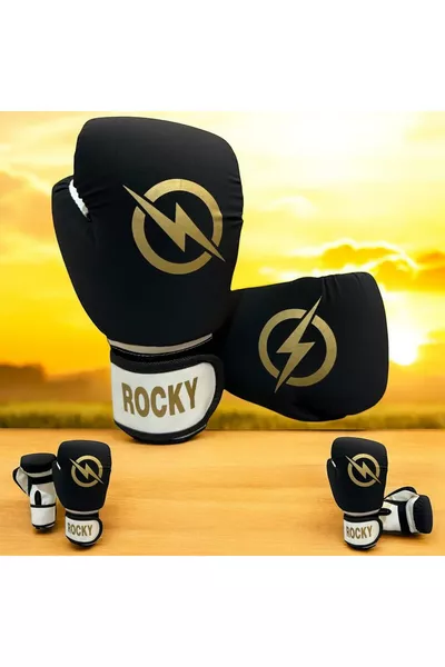 ROCKY Kids Boxing Kickboxing Muay Thai Gloves 4-6-8 Oz Junior Kidz Boxing Gloves