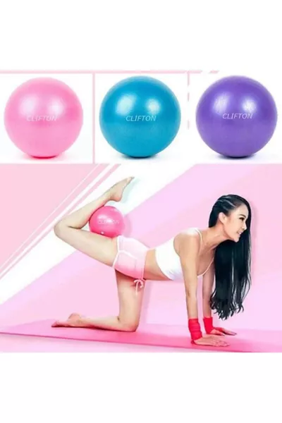 Pilates Topu  Cm Deluxe Pilates  Cm Mini Top ( Mor )