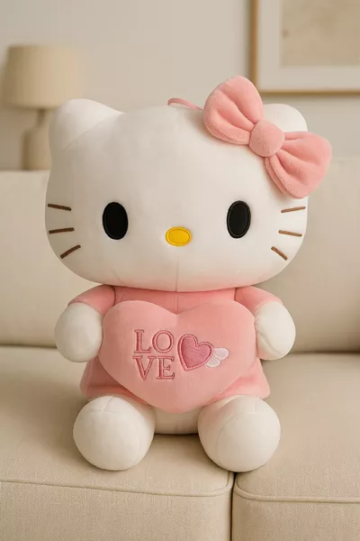 دمية هالو كيتي المحشوة سم – لطيفة وناعمة وهدية للأطفال