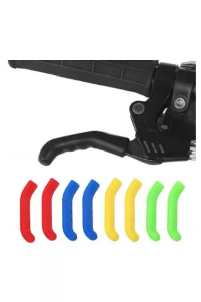 حامي ذراع فرامل الدراجة من السيليكون الأسود لسكوتر، متوافق مع جميع الدراجات