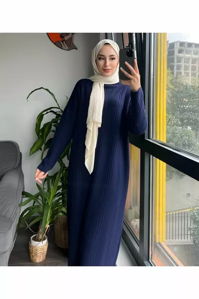 كبير الحجم فضفاض صالح نصف الياقة المدورة مضلع متماسكة الحجاب اللباس بين حجم 