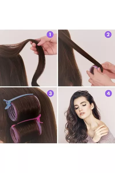 2 قطعة من بكيرات الشعر بمشبك لزيادة الحجم