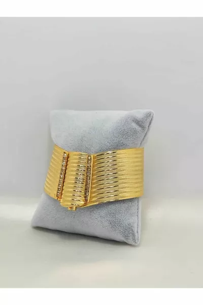 Trabzon Weave Bracelet in  Carat Gold Color