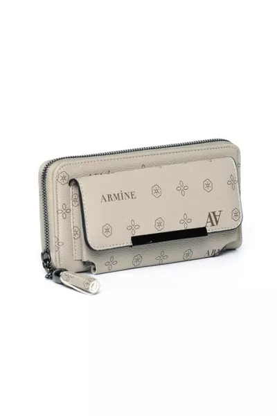 محفظة كلاسيكية مطبوعة من Armine بلون فيزون STD 