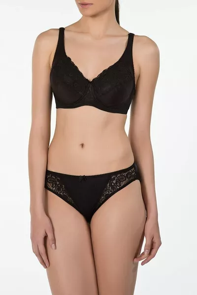 Розенна Деликатен Бюстие с Поддръжка Черно