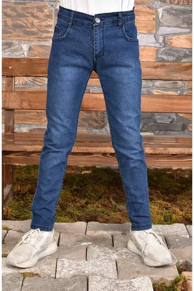 Boys' Stretch Denim Jeans Blue