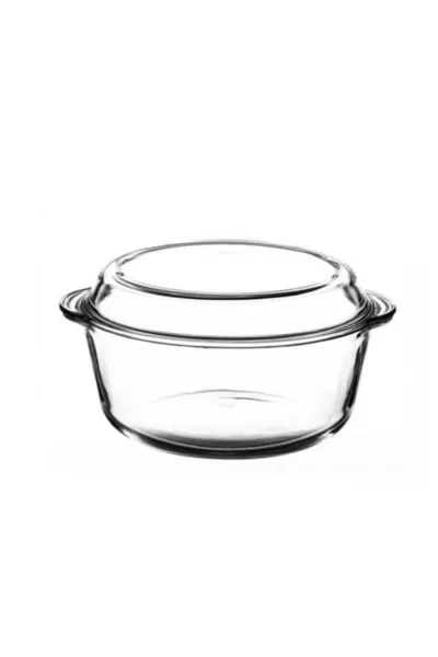  Yuvarlak Kapaklı Borcam Tencere  cc