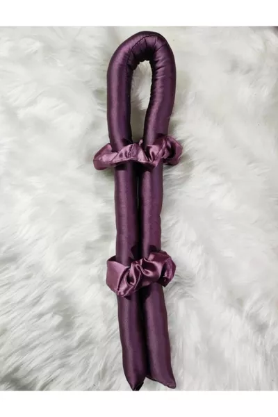 Отворено лилав безтоплинен стилизиращ спрей за коса Сатенен комплект шнола - Органзен комплект шноли