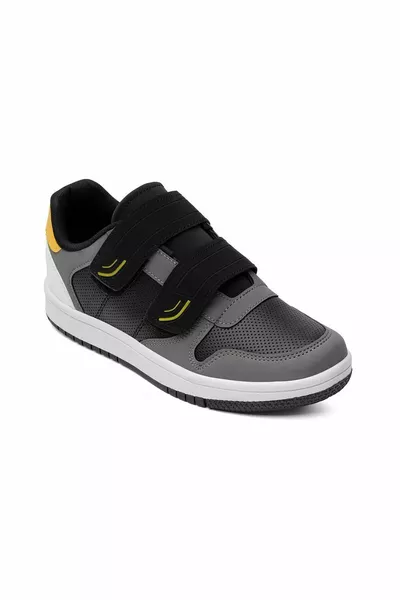 حذاء رياضي يومي للجنسين بقاع مرن وإغلاق لاصق، مريح، قابل للتنفس وأرغونومي