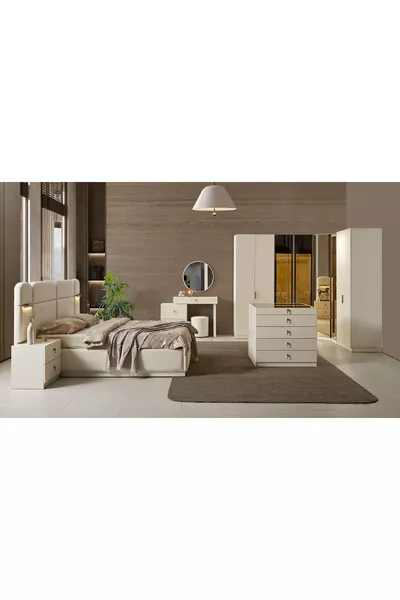 Sofya Base Bedroom - Corner Wardrobe