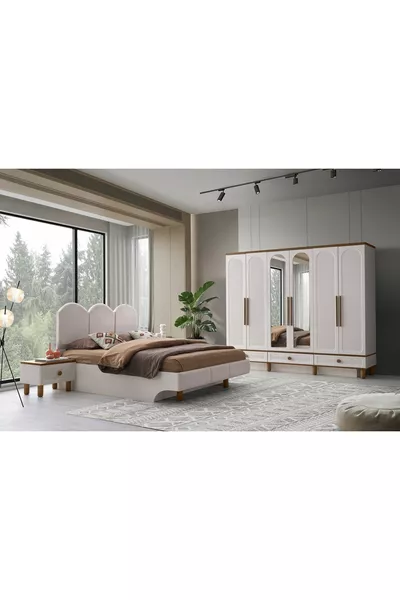 IRMAK MDF GEBASEERD SLAAPKAMERSET