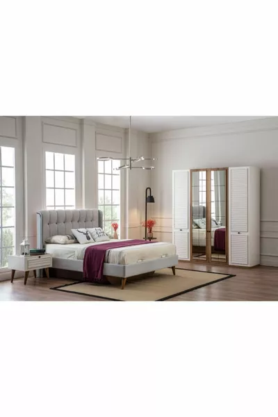 Vron Ett 4 Kapılı Yatak Odası Takımı