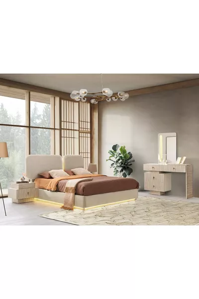 KAPADOCIA MDF LED-SLAAPKAMERSET