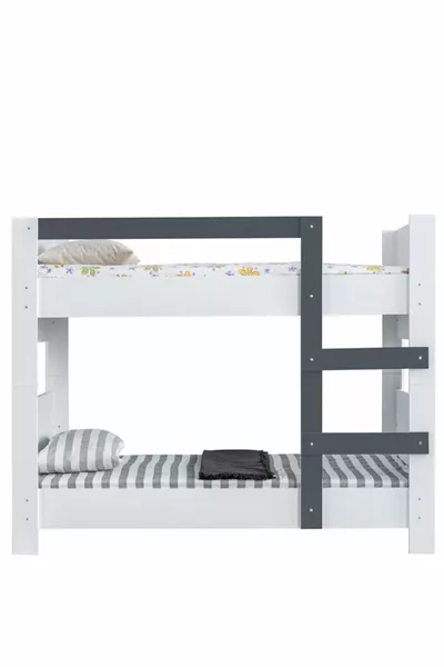 سرير طابقين، سرير طابقين قابل للفصل أكسيليا - أنثراسيت - سم