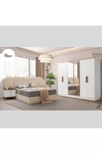 طقم غرفة نوم وغرفة طعام حزمة الزفاف