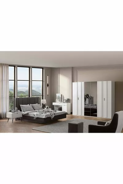 Ascona 6 Kapılı Yatak Odası Takımı