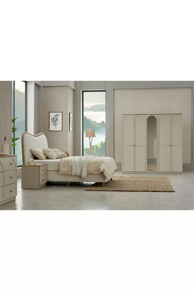 CAPRA BOHEM YATAK ODASI TAKIMI, 5 KAPAKLI