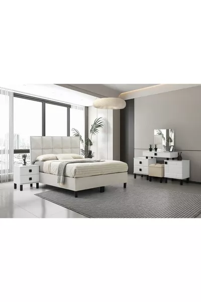 غرفة نوم إرجييس من MDF % | توصيل وتركيب مجاني