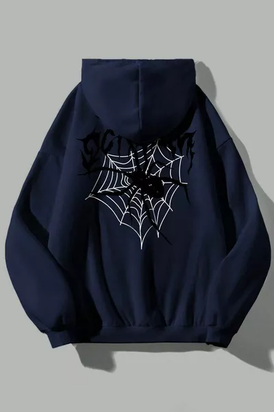 Scream Print Oversized Sweatshirt