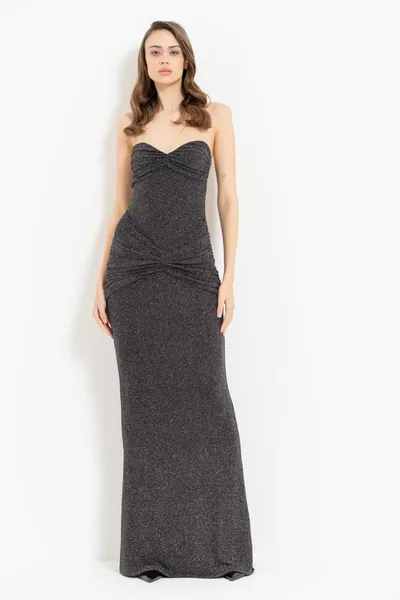 Стильное платье с блестками