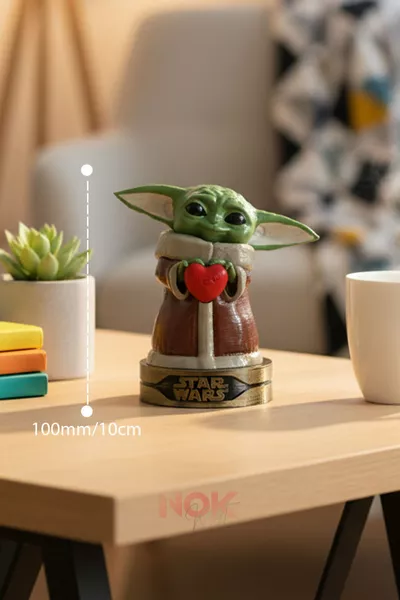 Фигурка Малыша Йоды - Сердечный Грогу из Звездных войн - Мандалорец
