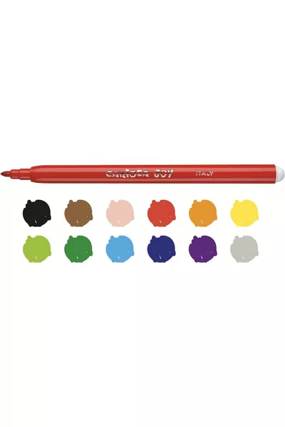 -Pack Joy Super Washable Felt Tip Pens / 
