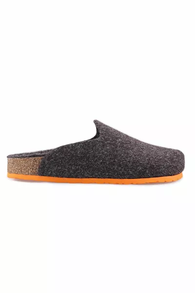 Berlin Cork Sole Imported Wool Felt Slippers