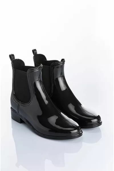 Modafrato Nove Kurze Regenstiefel Elastische Stiefel