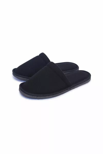 أسود مخملي ناعم نعل منزل شباشب