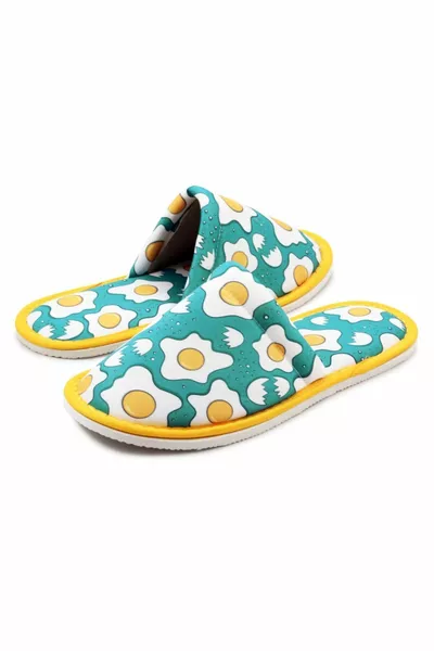 Unisex verde uovo fantasia morbida suola pantofole da casa