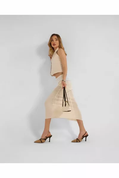  Обувь женская на льняном каблуке