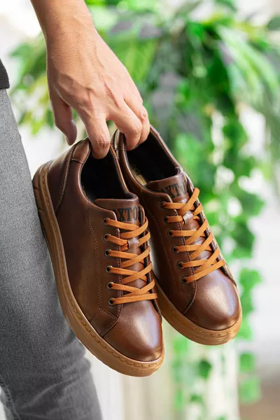  Ежедневни ортопедични мъжки класически гарантирани обувки