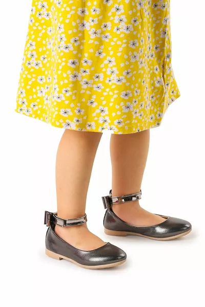 klittenband meisjes bow ballerina's ege  vakko enkelband