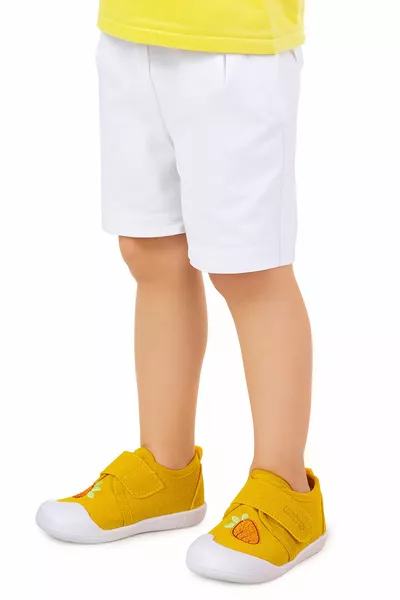 Karamazı Kids Aardbei Klittenband Baby Jongen Eerste Stap Panduf Schoenen