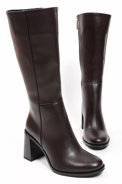 Zeta Stivali Donna con Cerniera Laterale 