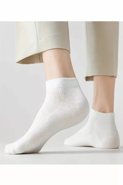 Unisex Comfort Cotone Antitraspirante Stivaletti Calzini Set 8 Paia