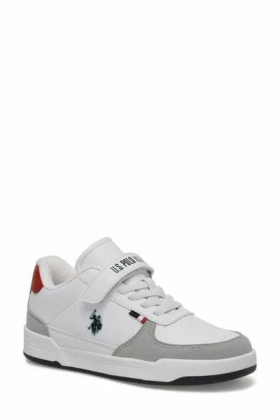 CLINE JR 4FX Witte Jongens Sneakers