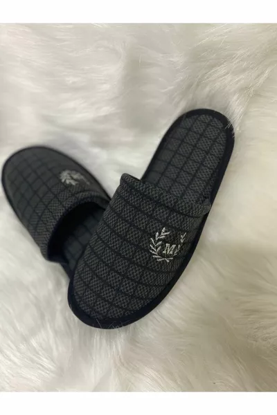 Пантофи за мъжка къща с 5 опаковки-Чехли за гости-Чехли с пакет зестра-Чехли за младоженец-Чехли за балкон